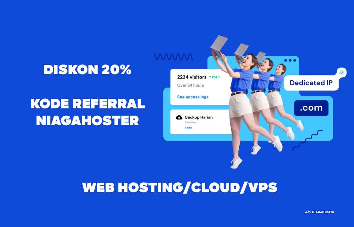 Ilustrasi Kode Referral Niagahoster