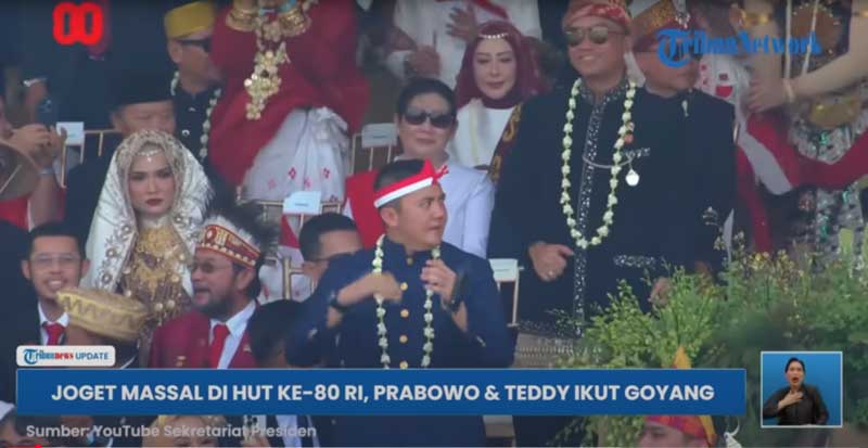 Pejabat Berpesta di Hari Kemerdekaan Indonesia ke-80