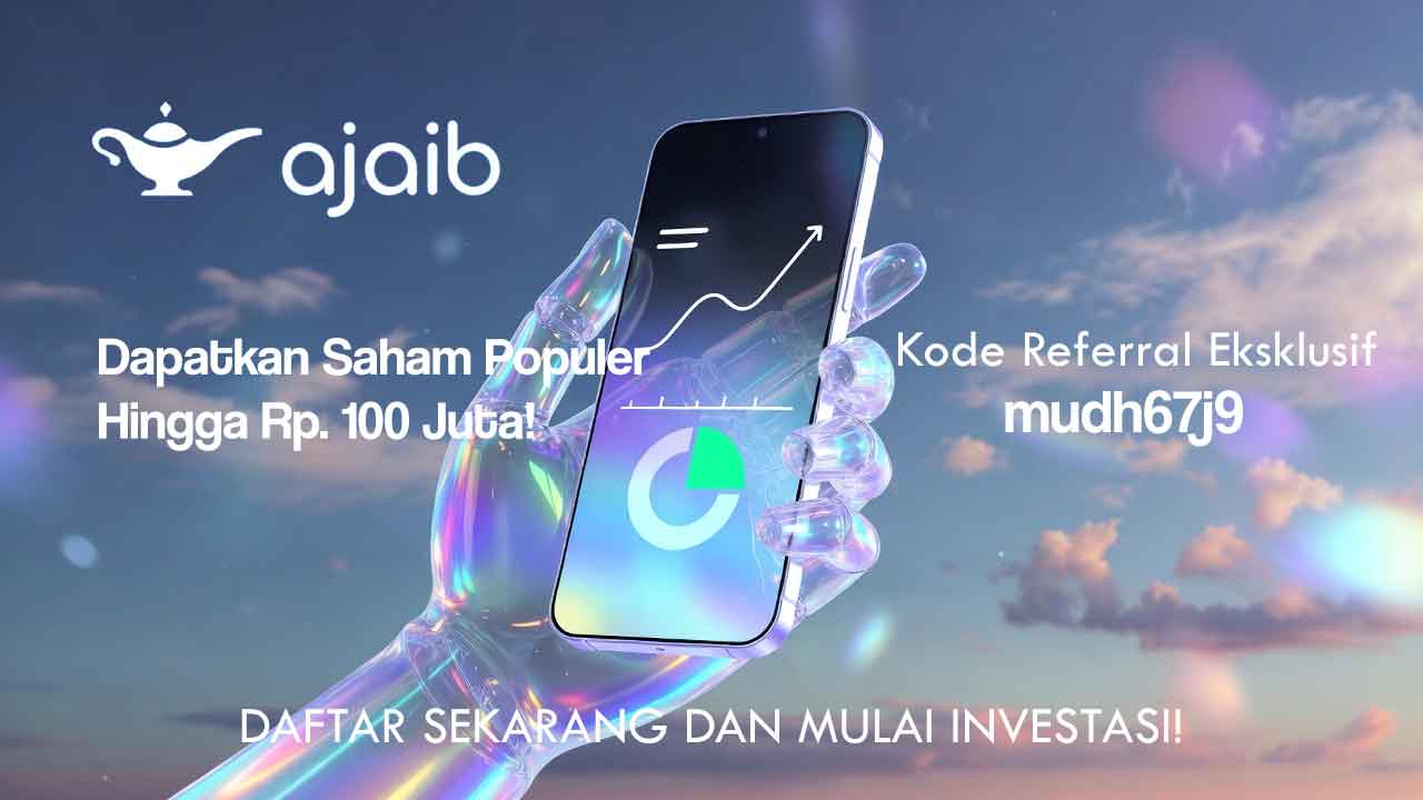 Kode Referral Ajaib Terbaru: Pakai “mudh67j9”, Klaim Saham Gratis Hingga Rp100 Juta!